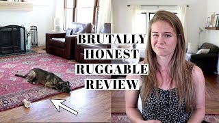 BRUTALLY HONEST RUGGABLE REVIEW | Pros & Cons of Washable Rugs