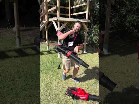 Milwaukee M18F2BPB vs Twin Battery Blower - how much force do they produce? #milwaukeetool #power