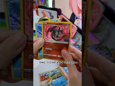 Pokemon TCG - First time + first pack magic 🤩 #pokemon