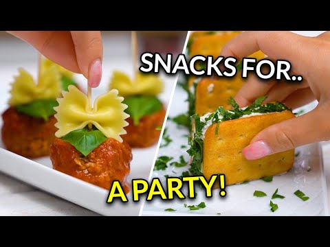 11 ideas for serving snacks! ❤️