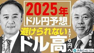 【FX】「2025年ドル円予想、170円へ …避けられないドル高」【佐々木融氏・神田卓也】2024/12/5