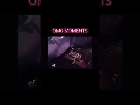 OMG MOMENTS : Bubba Dudley vs Jeff Hardy #wwf #wwe #shorts #short #ytshort #shortsfeed #aew #ecw