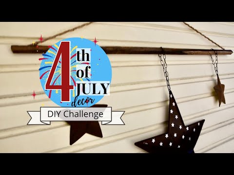 4th of July decor DIY Challenge | Heidi Sonboul DIY