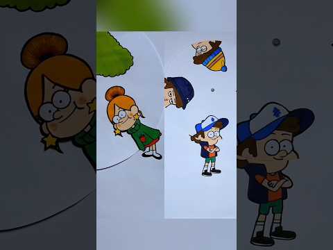 Gravity Falls #gravityfalls #youtubeshorts #art