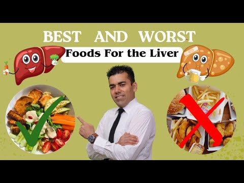 Must Watch!! Best Liver Health Foods. Best and Worst foods for liver? Understand and get healthy.