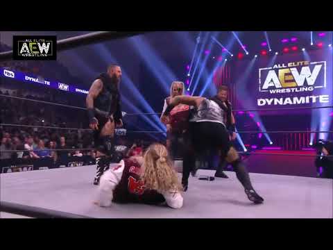 House Of Black Attacks Julia Hart! - AEW Dynamite, May 4th 2022