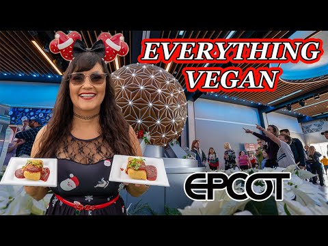 Vegan EPCOT Festival of the Holidays 2024 ❄️ Disney World foodie guide