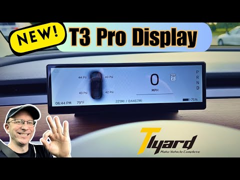 Tesla Accessory Review: The Tlyard T3 Pro Display