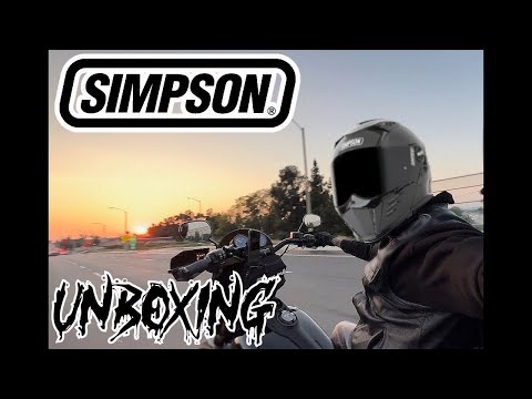 UNBOXING // MY NEW // 🔥SIMPSON CARBON MOD BANDIT🔥