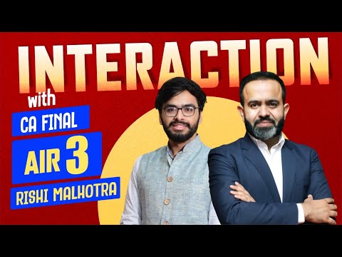 Interaction with AIR 3 Nov 2023 l Rishi Malhotra