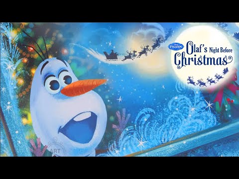 Disney - Frozen Olaf's Night Before Christmas - Read Aloud Storybook #frozen #frozen2 #frozen3