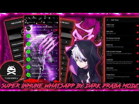 0 MELHOR FMWHATSAPP/DARK PRABA MODZ/NEW PRIVACY ADD/INMUNE ZAP ALL INMUNE BUTTON/ALL VIRUS FIXED100%