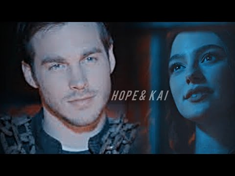 kai parker & hope mikaelson | play with fire. [AU - Crossover]