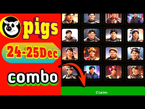 Pigs house daily combo solution|Pigs house new combo solution |pigs new intelligent investment code