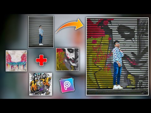 New Instagram Viral Graffiti Art on Sutter Photo Editing in Picsart || Graffiti Wall Editing in 2023