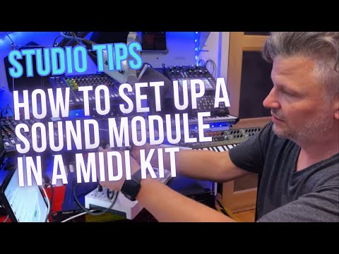 How to set up  a sound module with #abletonlive, #musicstudio  tips.