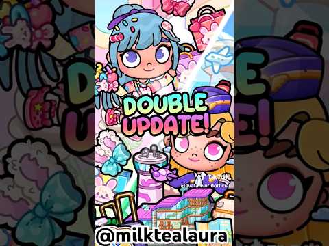 double update #pazugames #update #avatarworld #lewatberandayt #milktea #airport #kawaishirt