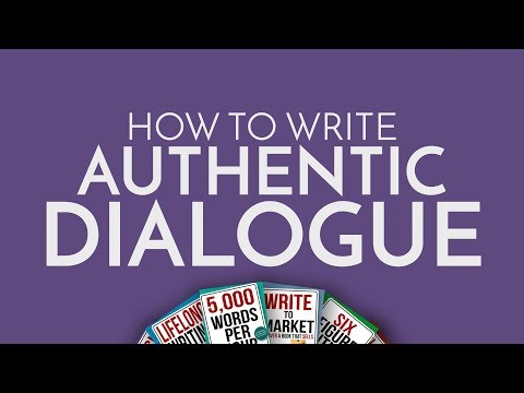 How to Write Authentic Dialogue