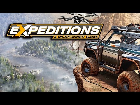 All Upgrade Azure River PS4 Expeditions a Mudrunner vol.27 Season 1 Cave Odyssey セドナ アップグレードパーツの場所