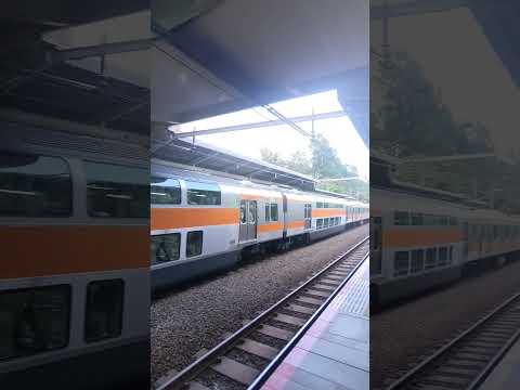 駅で電車を待っていたら向かいのホームに見慣れない２階建ての車両が連結された中央線がいた件