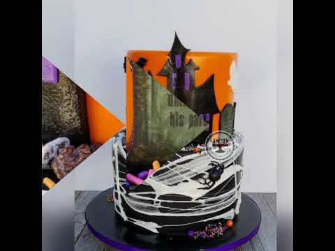 Halloween theme cake