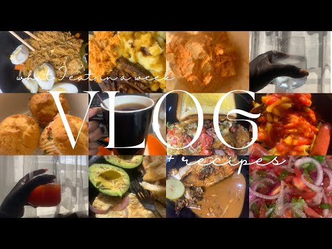 VLOG 038 | realistic what I eat in a week + recipes