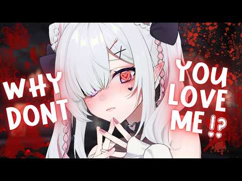 Obsessive Yandere Stalker goes CRAZY ♥ (ASMR F4M)