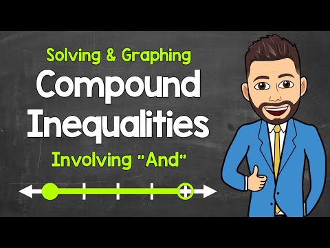 Solving and Graphing a Compound Inequality Involving "And" | Math with Mr. J