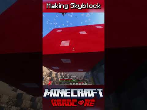 I Made Skyblock in Minecraft Hardcore #19