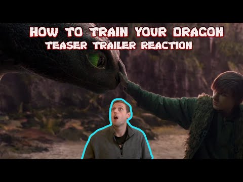 How To Train Your Dragon | Official Teaser Trailer REACTION!!