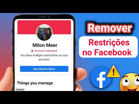 Como remover conta restrita da conta do Facebook (2025) | Facebook com restrição de conta