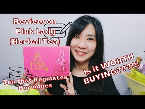 Review on PINK LADY_Herbal Tea That Regulates Hormones&Mensus!!! Does it Work?