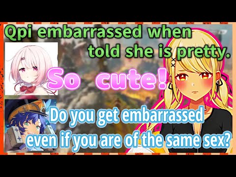 【engsub】Gyaru embarrassed when told she is pretty.【astel/Qpi/hololive/vspoclip/vspo/nijisanji】