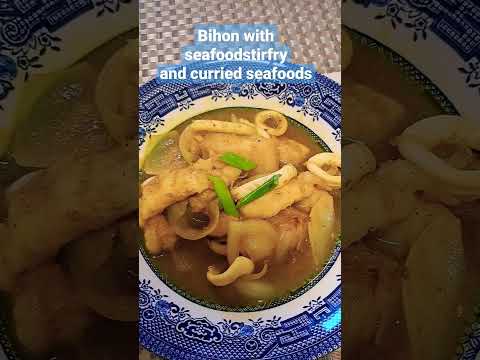 #seafoodsrecipe #bihon #curriedseafoods