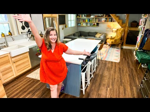 Could You Live in an 800sqft SHED? | FULL TINY HOUSE TOUR