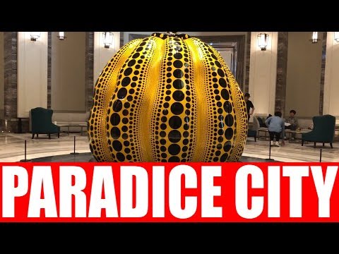 無料バスでの行き方 韓国・仁川パラダイスシティを歩く  Paradice city walkthough