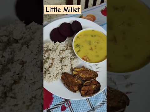 Little Millet Good Carbs Whole Grain #healthy #thali