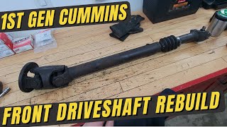 Front Driveshaft Rebuild | 1st Gen Cummins