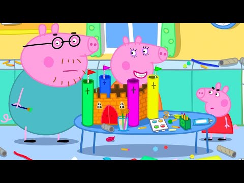 School Project 🎨 Best of Peppa Pig 🐷 Cartoons for Children