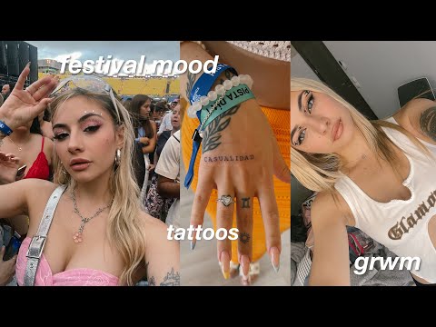 ੈ♡‧₊ VLOG: viendo a la Rosalía en directo y haciéndome nuevos tattoos!