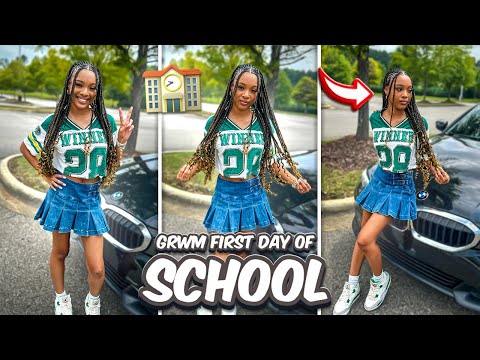 GRWM: First Day Of School *Senior Edition* | Miya Nevaeh