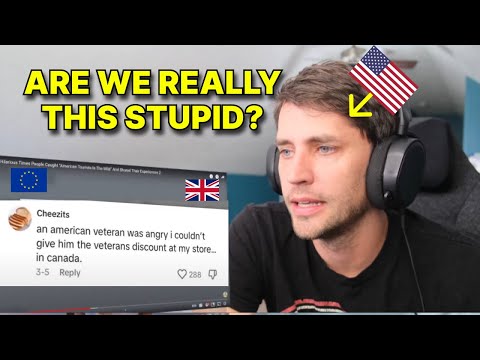 American reacts to How Stupid are Americans? [part 3]