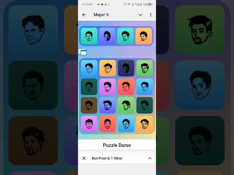 15 October Major Coin Puzzle Durov #telegrambot #majorcoin #taptoearn #taptoearn #puzzledurov