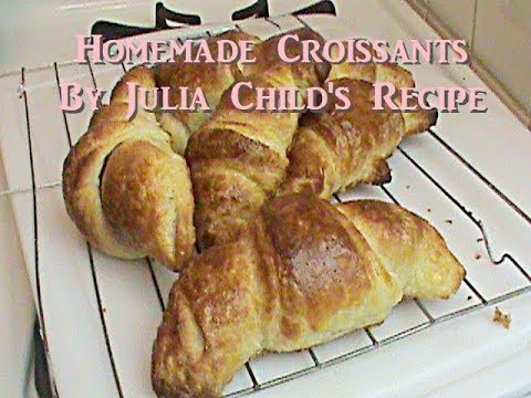 Homemade Croissants by Julia Child's Recipe