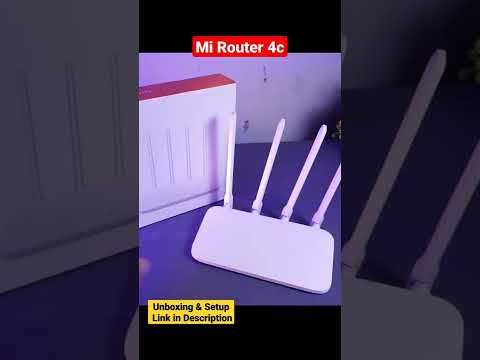 MI ROUTER 4C - Unboxing & Full Setup 🔥 #shorts #mirouter4c