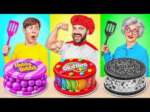 Brutal Chef vs Grandma Cooking Challenge by Multi DO Challenge