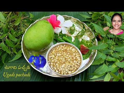 షడ్రుచుల ఉగాది పచ్చడి తయారీ విధానం || traditional ugadi pachadi in Telugu || Ugadi recipes in telugu