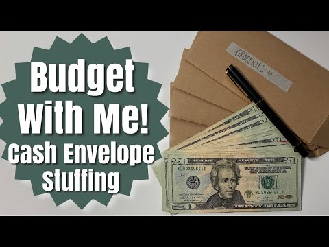 Budget With Me - STUFFING CASH ENVELOPES | Income & Variable Expenses | Dave Ramsey Inspired