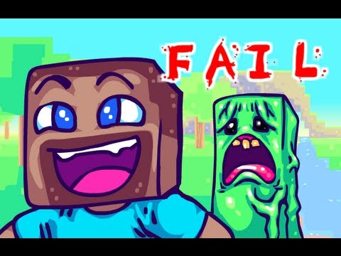 MINECRAFT FAIL, A Minecraft Parody