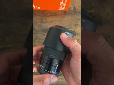 Unboxing Sony E 55-210mm F4.5-6.3